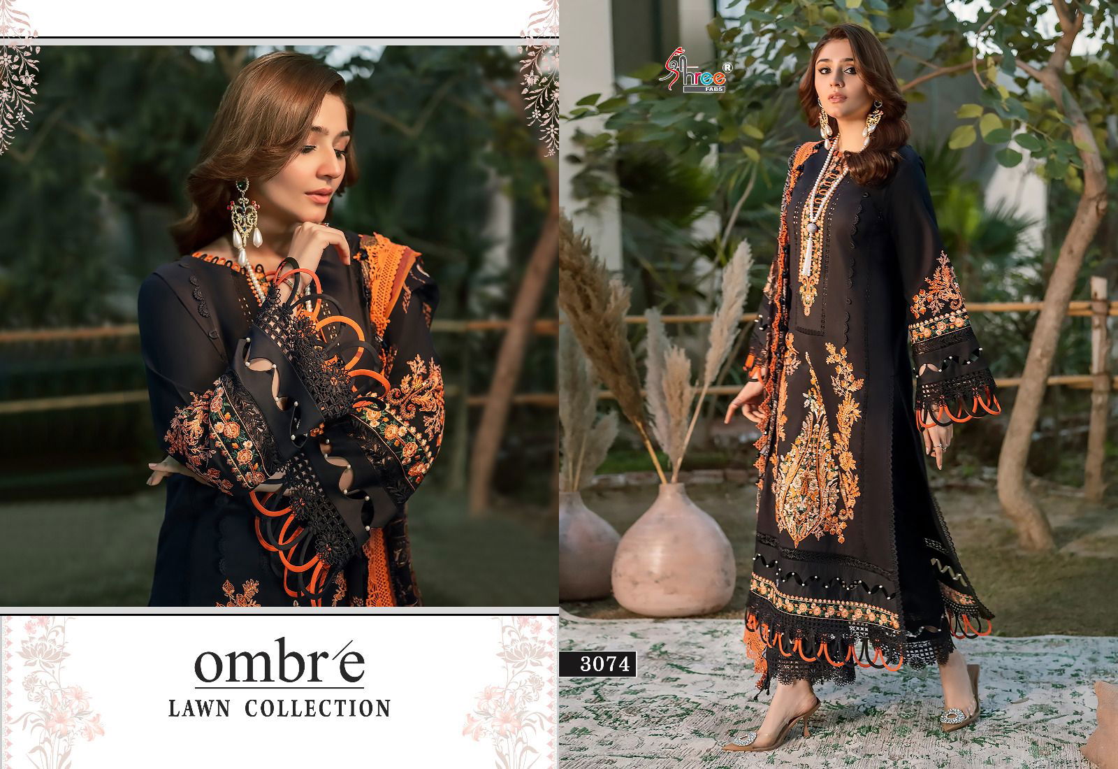 Ombre By Shree Designer Pakistani Suits Catalog